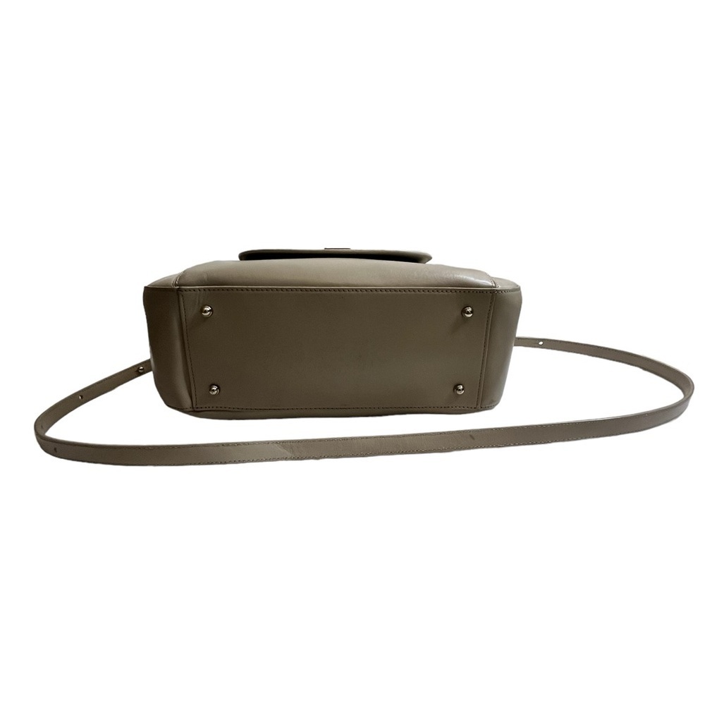 Brahmin Raelynn Satchel Sand Leather Beige gray bag - Picture 14 of 16